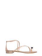 Flats In Powder Patent Leather Casadei Flats In Powder Patent Leather - Cipria