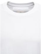 Givenchy White Cotton T-shirt With Micro Logo Givenchy White Cotton T-shirt With Micro Logo - White