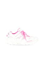Balenciaga Track Sneakers Balenciaga Track Sneakers - White Fluo Pink
