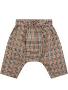 Burberry Multicolor Set For Baby Boy Burberry Multicolor Set For Baby Boy - Beige