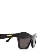 Bottega Veneta Bottega Veneta Bv1093s Black Sunglasses Bottega Veneta Bottega Veneta Bv1093s Black Sunglasses - Black