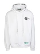 White Man Hoodie With Maxi Logo Pharmacy Industry White Man Hoodie With Maxi Logo