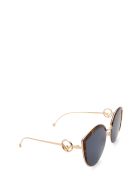 Fendi Fendi Ff 0290/s Gold Sunglasses Fendi Fendi Ff 0290/s Gold Sunglasses - Gold