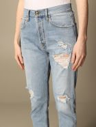 Cycle Jeans Cycle Boyfriend Jeans In Denim With Rips Cycle Jeans Cycle Boyfriend Jeans In Denim With Rips - Stone Washed