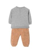 Il Gufo Brown Suit Unisex Kids Il Gufo Brown Suit Unisex Kids