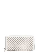 Christian Louboutin Panettone Wallet In White Leather Christian Louboutin Panettone Wallet In White Leather - white