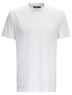 Dolce & Gabbana White Cotton T-shirt With Logo Dolce & Gabbana White Cotton T-shirt With Logo