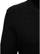 Givenchy Long-sleeved Sweater With 4g Motif Givenchy Long-sleeved Sweater With 4g Motif - Black