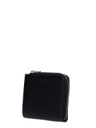 Jil Sander Wallet In Black Leather Jil Sander Wallet In Black Leather - black