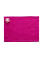 Placemats Crochet 35x45 Cm Le Botteghe su Gologone Placemats Crochet 35x45 Cm - Fuchsia