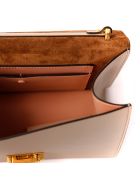 Fendi Kan U Powder Leather Shoulder Bag Fendi Kan U Powder Leather Shoulder Bag - Powder