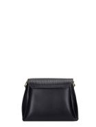 Visone Tati Shoulder Bag In Black Leather Visone Tati Shoulder Bag In Black Leather - black