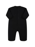 MSGM Black Set Fo Babykids With White Logo MSGM Black Set Fo Babykids With White Logo - Black