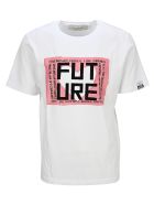 Golden Goose White Adamo T-shirt With Future Print Golden Goose White Adamo T-shirt With Future Print - WHITE