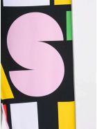 Stella McCartney Kids Multicolor Leggings With Logo Print Stella McCartney Kids Multicolor Leggings With Logo Print - Black