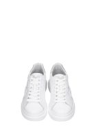2Star Sneakers In White Leather 2Star Sneakers In White Leather - white