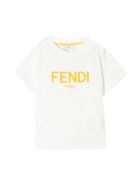 Fendi White T-shirt Fendi White T-shirt - Gesso