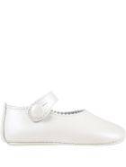 Gallucci Ivory Ballet-flats For Baby Girl Gallucci Ivory Ballet-flats For Baby Girl - Ivory