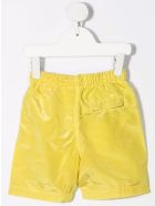 Kid Yellow Logo Patch Swimsuit Stone Island Junior Kid Yellow Logo Patch Swimsuit - Grano