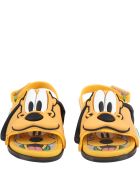 Melissa Orange Sandals For Kids With Pluto Melissa Orange Sandals For Kids With Pluto - Yellow