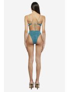 Oseree Lumiere 90s Balconette Beachwear Oseree Lumiere 90s Balconette Beachwear - blue