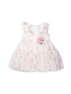 Monnalisa Newborn Floral Dress Monnalisa Newborn Floral Dress - Beige