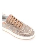 Jimmy Choo Crystal Hawaii F Sneakers Jimmy Choo Crystal Hawaii F Sneakers - BALLET PINK CRYSTAL (Pink)