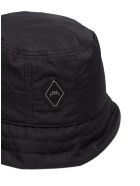 A-COLD-WALL Black Nylon Bucket Hat With Logo A-COLD-WALL Black Nylon Bucket Hat With Logo - Black