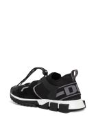 Dolce & Gabbana Sorrento Trekking Sneakers In Mix Of Materials Dolce & Gabbana Sorrento Trekking Sneakers In Mix Of Materials - Black