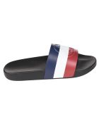 Moncler Embossed Logo Sliders Moncler Embossed Logo Sliders - Black