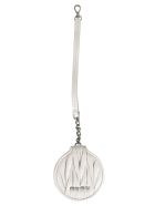 Miu Miu Woven Logo Keyring Miu Miu Woven Logo Keyring - Talco