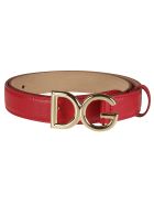 Dolce & Gabbana Logo Buckle Belt Dolce & Gabbana Logo Buckle Belt - Red