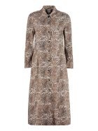 Baum und Pferdgarten Arlene Printed Cotton Shirtdress Baum und Pferdgarten Arlene Printed Cotton Shirtdress - Animalier