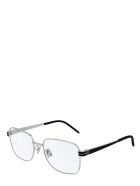 Saint Laurent Saint Laurent Sl M56 Silver Glasses Saint Laurent Saint Laurent Sl M56 Silver Glasses - Silver