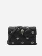 Kurt Geiger Medium Kensington Bag In Leather With All-over Studs Kurt Geiger Medium Kensington Bag In Leather With All-over Studs - Black