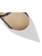 Jimmy Choo Ree Flat Jimmy Choo Ree Flat - Silver