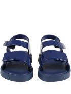 Melissa Blue Sandals For Kids With Logo Melissa Blue Sandals For Kids With Logo - Blue
