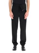 Y/Project Trousers With Asymmetric Waist Y/Project Trousers With Asymmetric Waist - BLACK (Black)