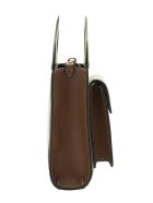 Burberry Mini Two-tone Canvas And Leather Pocket Bag Burberry Mini Two-tone Canvas And Leather Pocket Bag - Black/tan