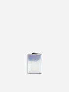 Alexander McQueen Holographic Bifold Wallet With Logo Detail Alexander McQueen Holographic Bifold Wallet With Logo Detail - Silver