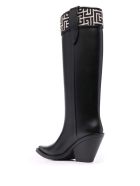 Balmain Black Rubber Tess Boots Balmain Black Rubber Tess Boots - Black