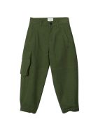 Fendi Green Trousers With Medium Waist Fendi Green Trousers With Medium Waist - Verde