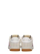 Gucci Sneakers In Beige Suede And Leather Gucci Sneakers In Beige Suede And Leather - beige