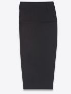 Saint Laurent Black Wool Cycling Shorts Saint Laurent Black Wool Cycling Shorts - Black