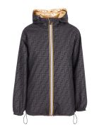 Fendi X K-way Polyester Jacket Fendi X K-way Polyester Jacket - Gold