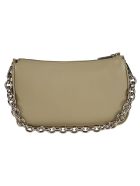 Furla Top Zipped Chain Shoulder Bag Furla Top Zipped Chain Shoulder Bag - Beige