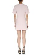 Stella McCartney T-shirt Dress With Logo Print Stella McCartney T-shirt Dress With Logo Print - PINK
