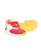 Fendi Sneakers With Color-block Design Fendi Sneakers With Color-block Design - Unica