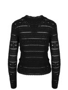 Saint Laurent Crochet Sweater Saint Laurent Crochet Sweater - Black