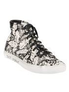 Saint Laurent Malibu Sneakers Saint Laurent Malibu Sneakers - Black/White